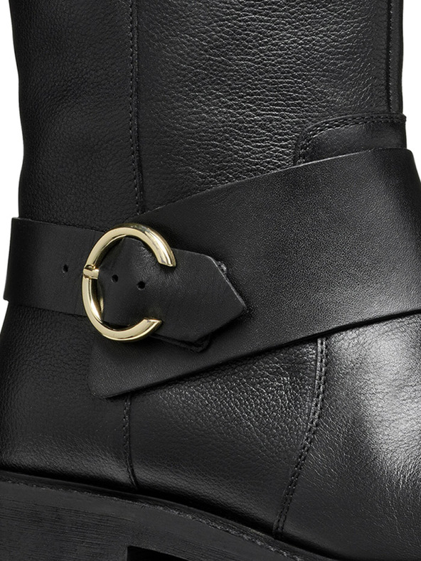 Geox Črni ženski škornji Geox Hoara