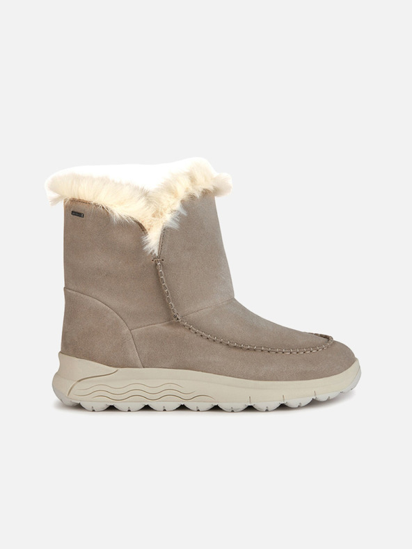 Geox Bež ženski gležnjarji Geox Spherica 4x4 B ABX