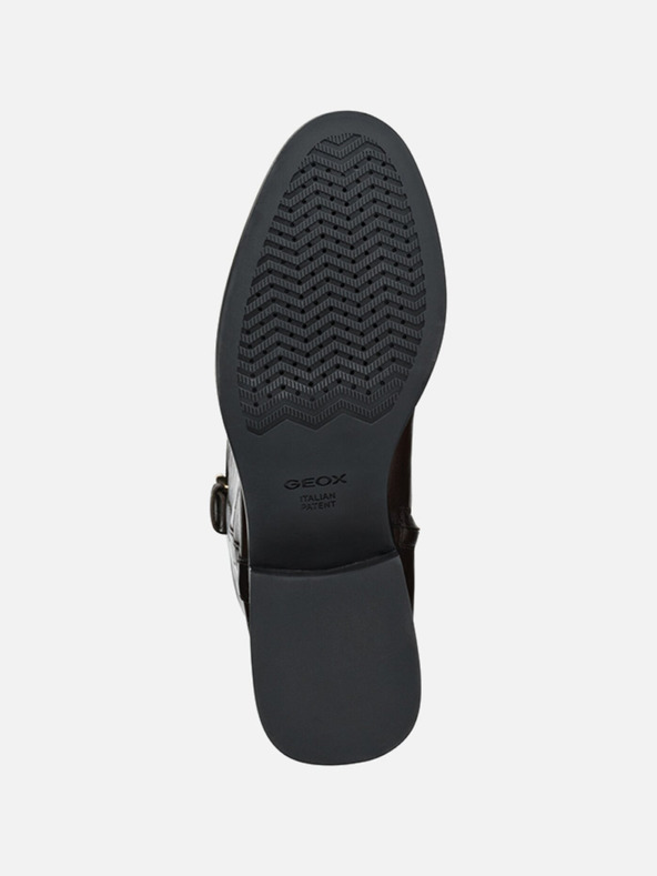 Geox Temno rjavi ženski škornji Geox Tormalina