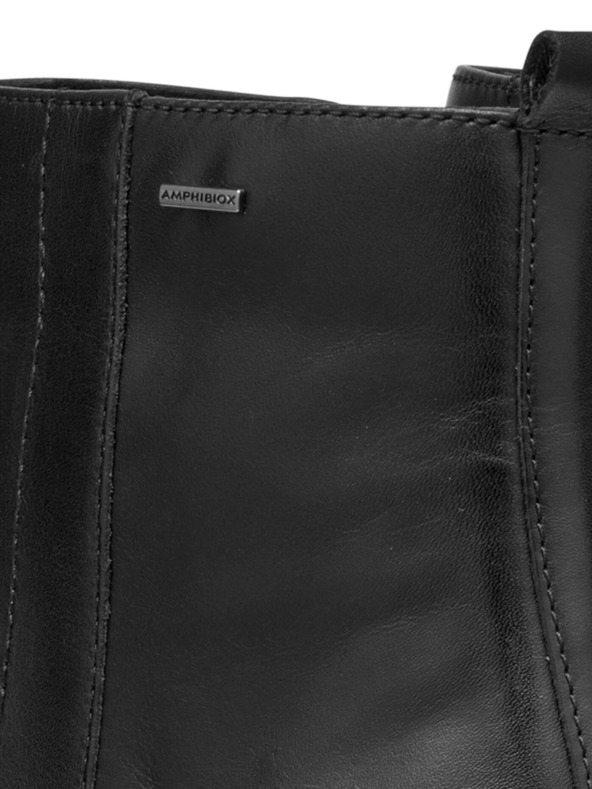 Geox Črni ženski gležnjarji Geox New Lise Abx