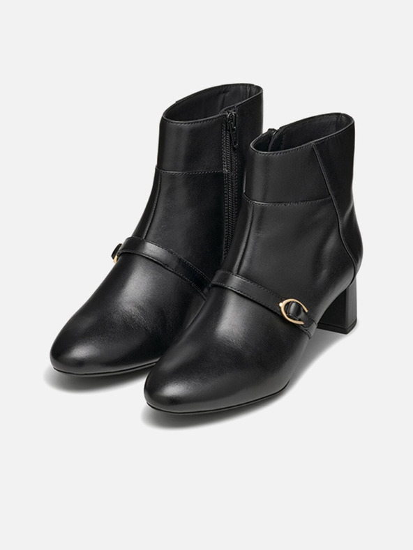 Geox Črni ženski škornji Geox Pheby 50