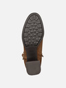 Geox Rjavi ženski gležnjarji Geox Walk Pleasure 55