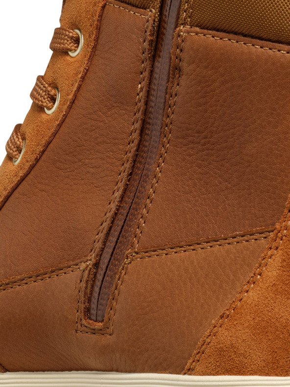 Geox Rjavi ženski gležnjarji Geox Lamide+Grip ABX