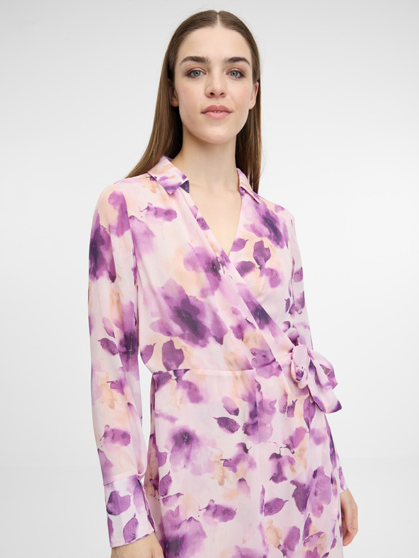 Orsay Rožnata ženska obleka do kolen ORSAY