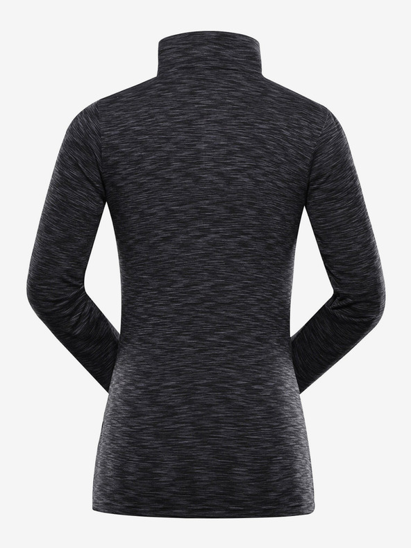 ALPINE PRO Ženski hitro sušeči pulover ALPINE PRO QADA črna pd