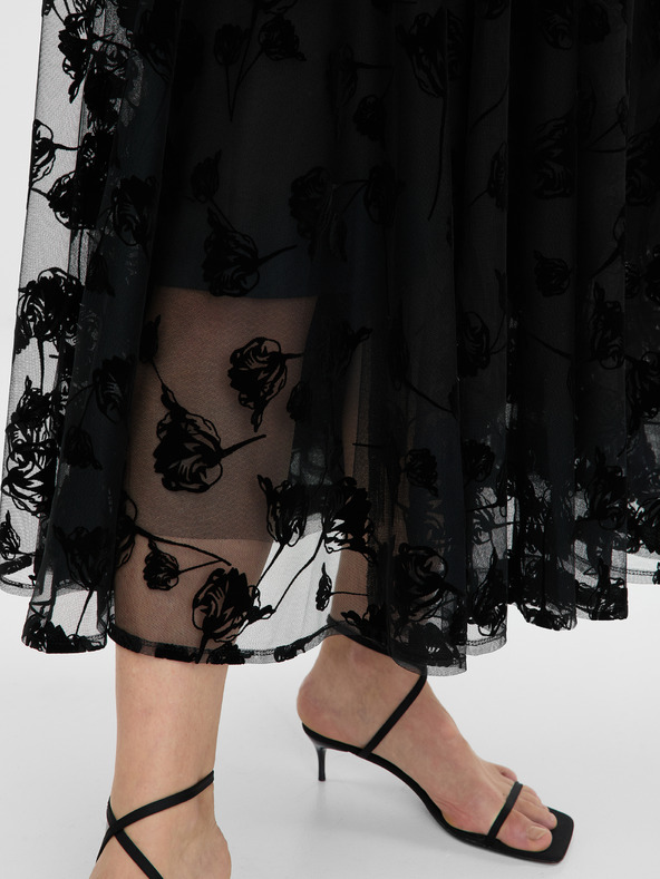 Orsay Črno žensko midi krilo ORSAY