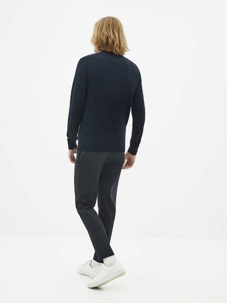Celio Temno moder volneni osnovni pulover Celio Semerirond