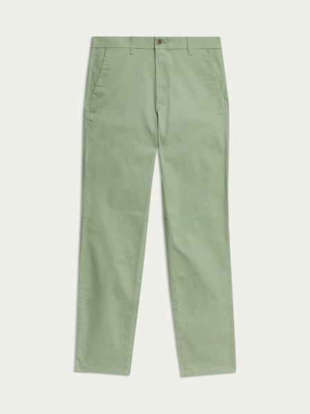 Marks & Spencer Raztegljive hlače chino običajnega kroja Marks & Spencer zelena