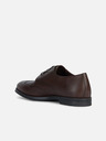 Geox Temno rjavi moški čevlji Geox Decio