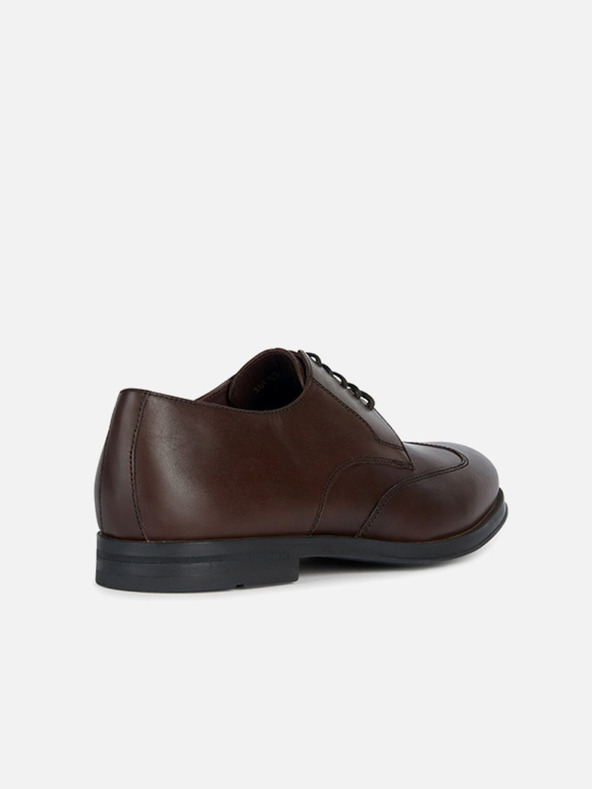 Geox Temno rjavi moški čevlji Geox Decio