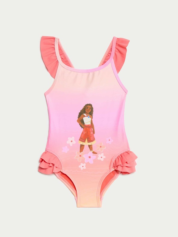 Marks & Spencer Disney Princess™ Bold Vaiana™ kopalke z volančki (2-8 let) Marks & Spencer roza