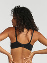 DIM Črni ženski modrček Dim WIREFREE STRAPLESS BRA