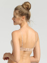 DIM Bež ženski nedrček brez žic Dim WIREFREE STRAPLESS BRA