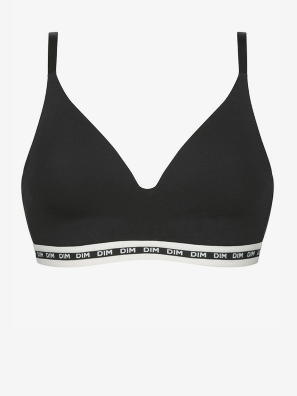 DIM Črn ženski modrček Dim Icons