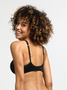 DIM Črn ženski nedrček z oprsjem Dim GENEROUS WIREFREE BRA