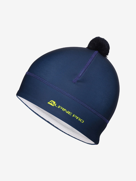 ALPINE PRO Funkcionalna kapa s pompom ALPINE PRO ABERE gibraltarsko morje