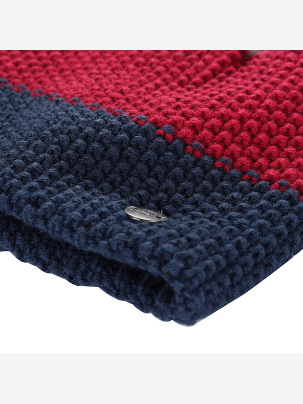 ALPINE PRO Zimska kapa s pompom ALPINE PRO DELORE vivacious