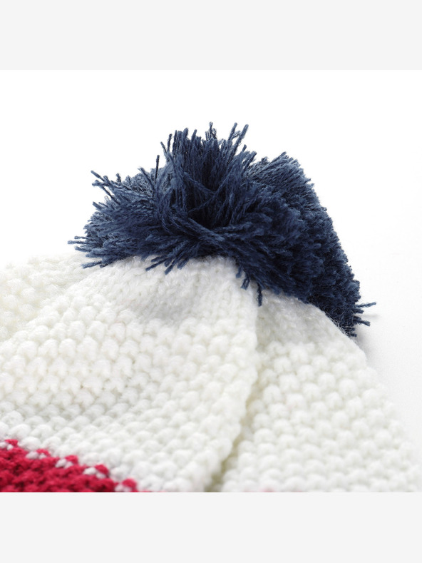 ALPINE PRO Zimska kapa s pompom ALPINE PRO DELORE vivacious