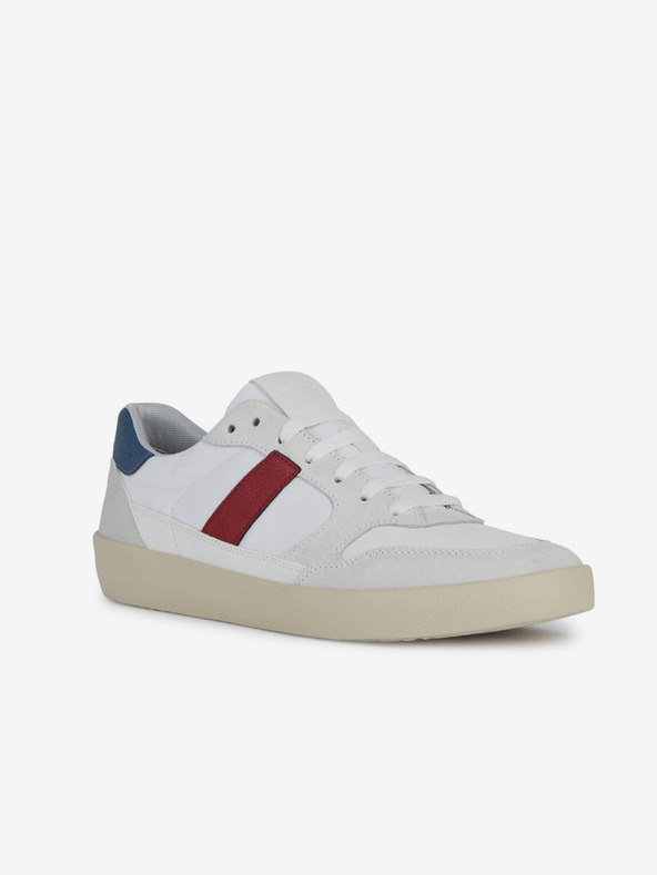 Geox Sivo-bele moške superge Geox Affile