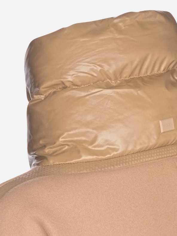 Geox Rjav ženski plašč Geox Diamanta