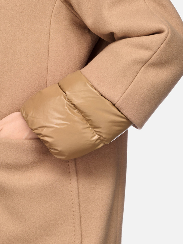 Geox Rjav ženski plašč Geox Diamanta