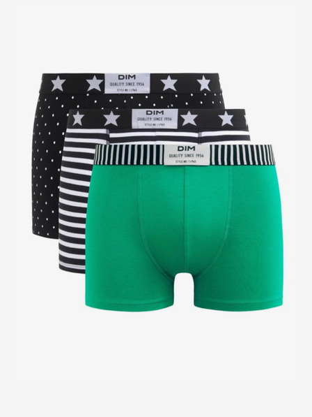 DIM Komplet treh moških spodnjih hlačk Dim Vibes Boxer Briefs