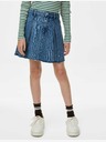 Marks & Spencer Plisirano krilo iz džinsa (6-16 let) Marks & Spencer modra