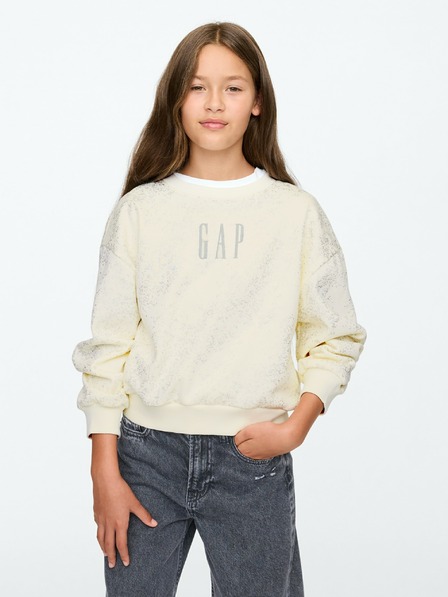 GAP Otroška prevelika jopa z logotipom GAP