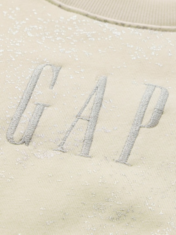 GAP Otroška prevelika jopa z logotipom GAP
