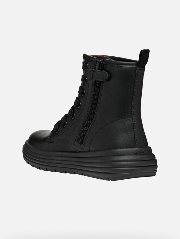 Geox Črni dekliški gležnjarji Geox Phaolae