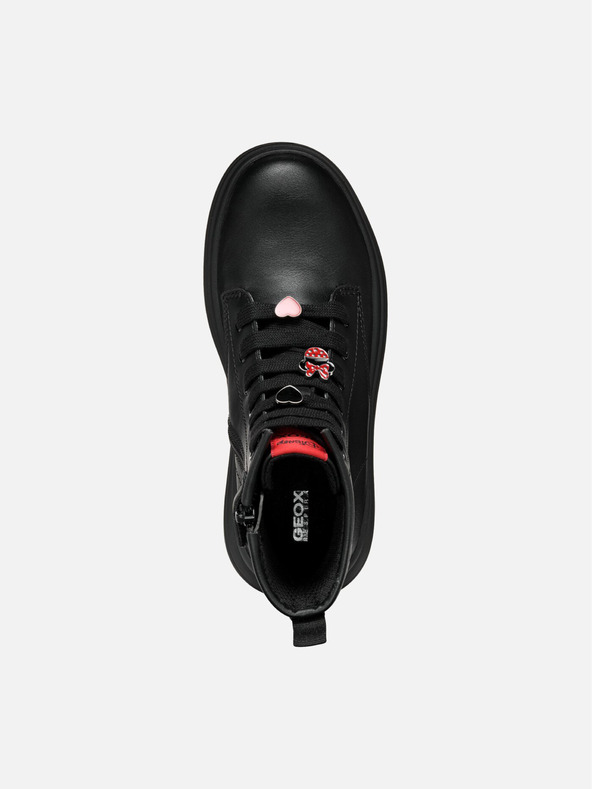 Geox Črni dekliški gležnjarji Geox Phaolae