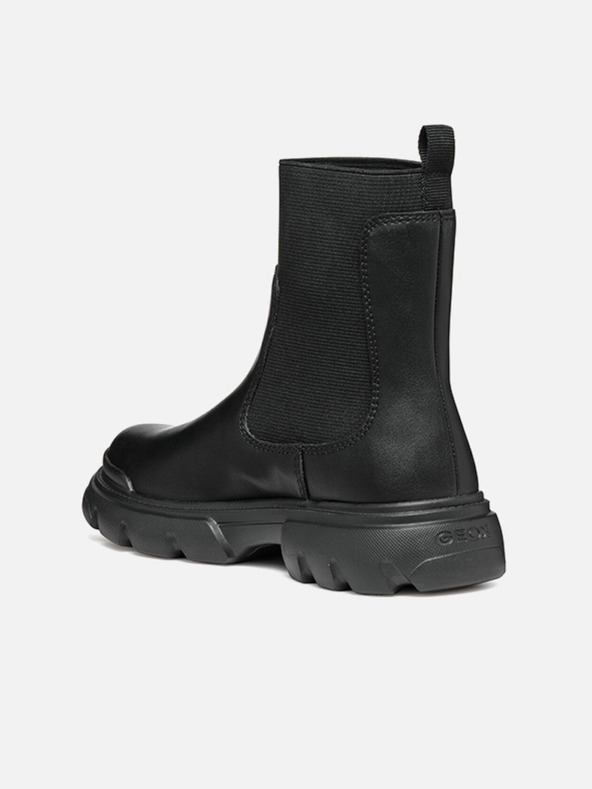 Geox Črni dekliški gležnjarji Geox Junette