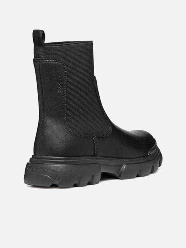 Geox Črni dekliški gležnjarji Geox Junette