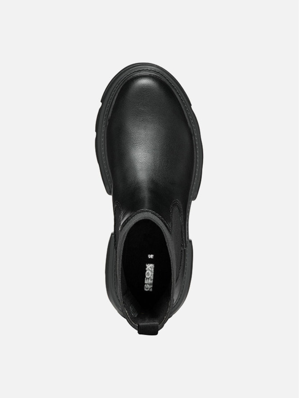 Geox Črni dekliški gležnjarji Geox Junette