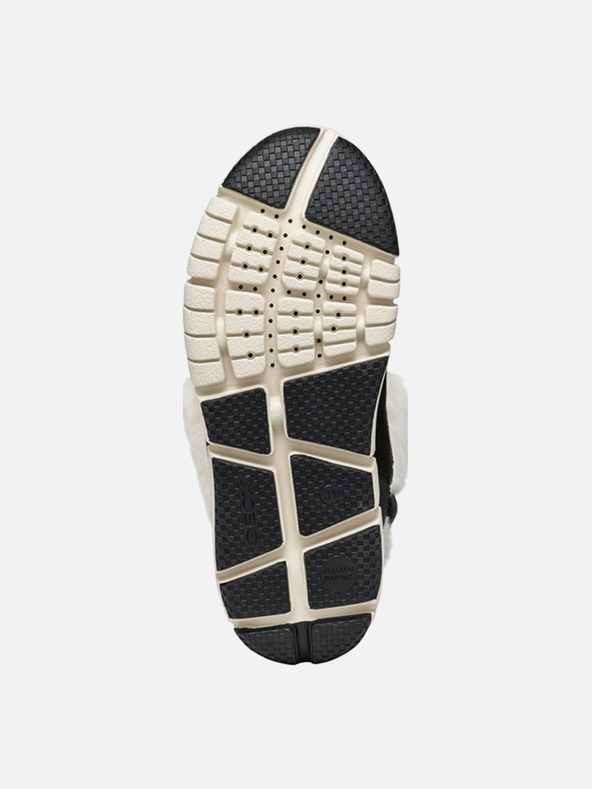 Geox Črni dekliški gležnjarji Geox Flexiper B AB