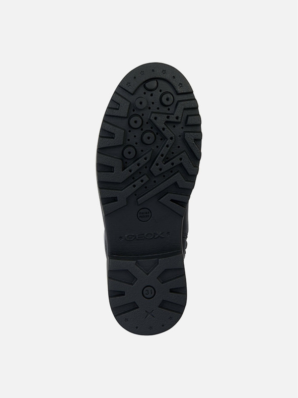 Geox Črni dekliški gležnjarji Geox Casey B ABX