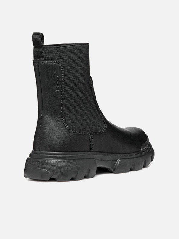 Geox Črni dekliški gležnjarji Geox Junette