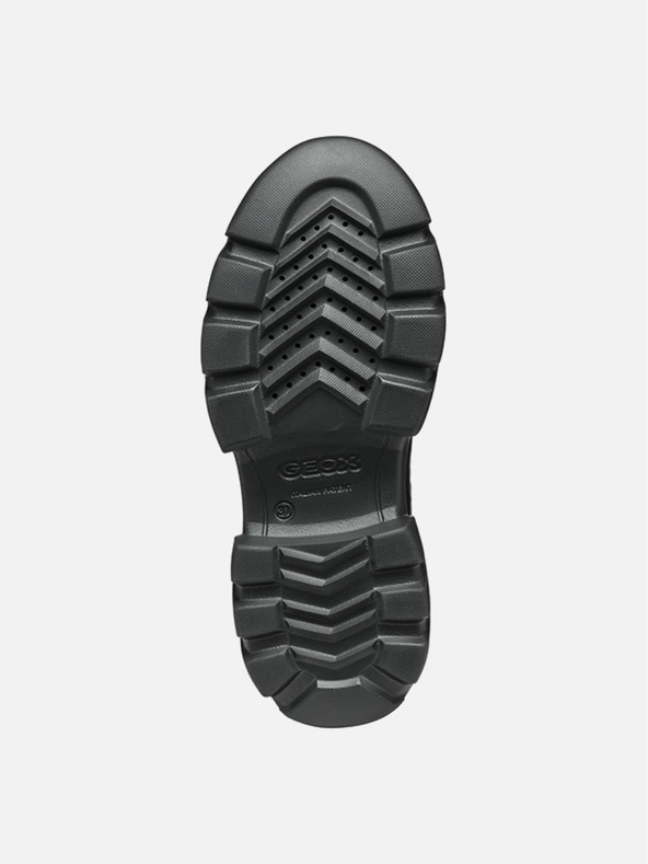 Geox Črni dekliški gležnjarji Geox Junette