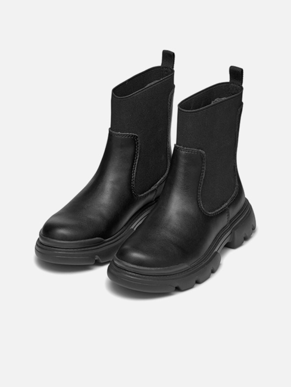 Geox Črni dekliški gležnjarji Geox Junette