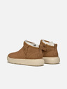 Geox Svetlo rjavi dekliški gležnjarji Geox Theleven