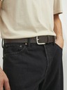 Jack & Jones Temno rjav moški pas z vzorcem Jack & Jones Charry