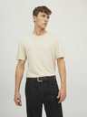 Jack & Jones Temno rjav moški pas z vzorcem Jack & Jones Charry