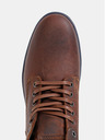 Jack & Jones Rjavi moški usnjeni gležnjarji Jack & Jones Tubar