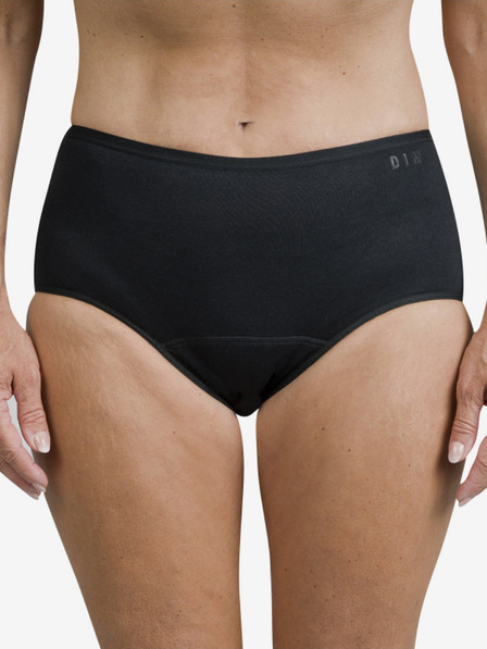 Bellinda Black Bellinda Hygiene Midislip ženske menstrualne hlačne nogavice z visokim pasom