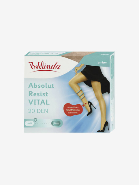 Bellinda Bellinda Bež ženske nogavice 20 DEN ABSOLUT RESIST VITAL