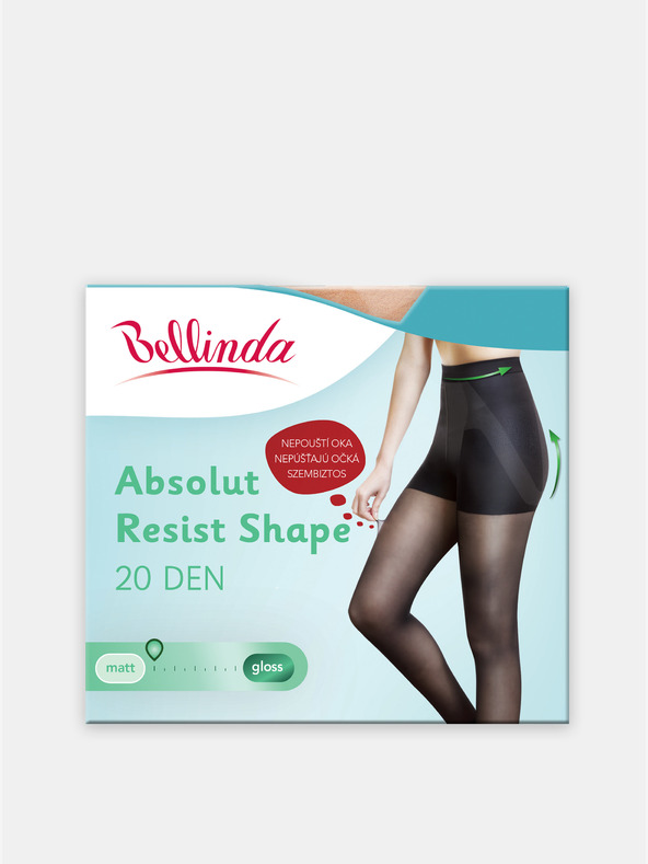 Bellinda Bellinda ABSOLUT RESIST SHAPE 20 DEN Ženske nogavice za oblikovanje črne barve