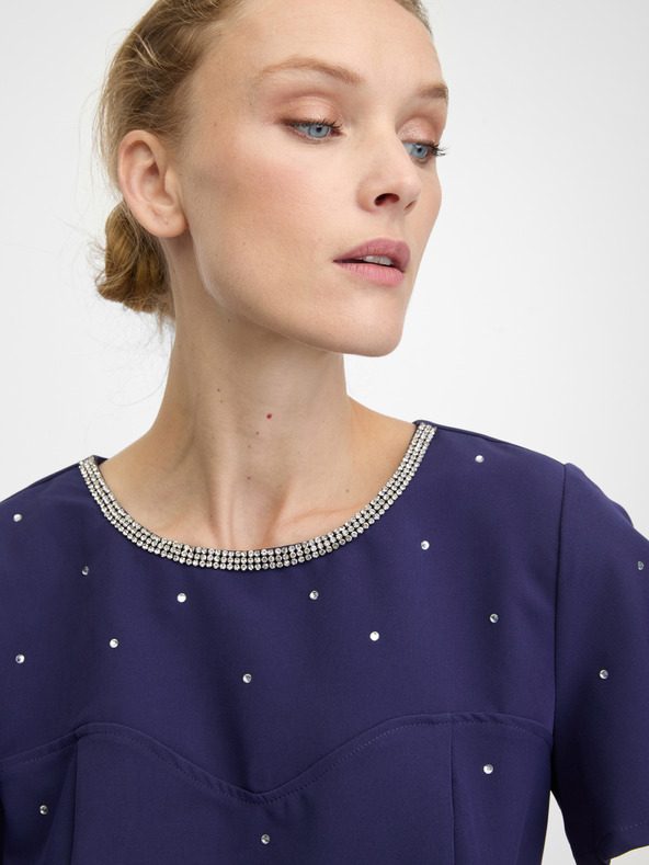 Orsay Temno modra ženska bluza ORSAY