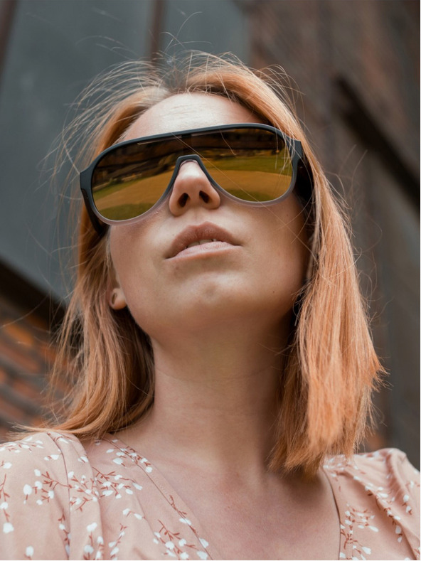 VEYREY VeyRey Milti polarizirana sončna očala z ovalnimi zelenimi lečami univerzalna