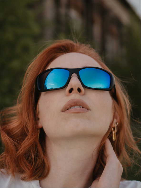 VEYREY VeyRey Moška polarizirana sončna očala za vodne športe Ywaibon Black Universal