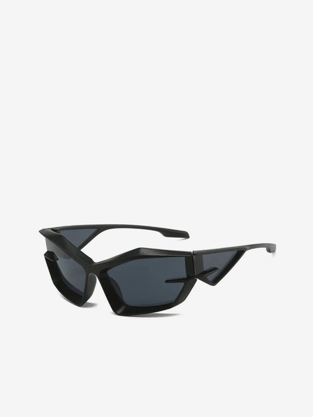 VEYREY VeyRey Unisex futuristična sončna očala Calictor črna univerzalna